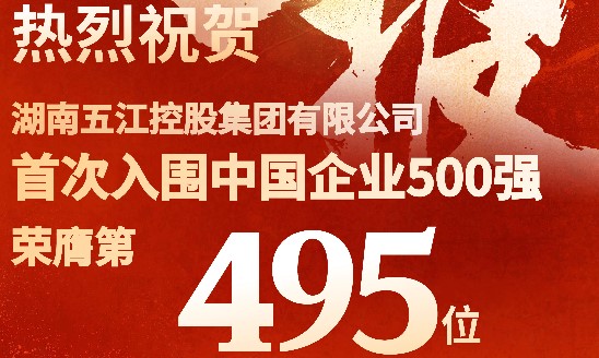 喜報(bào)！集團(tuán)首次躋身中國企業(yè)500強(qiáng)